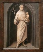 Saint Anthony of Padua Hans Memling
